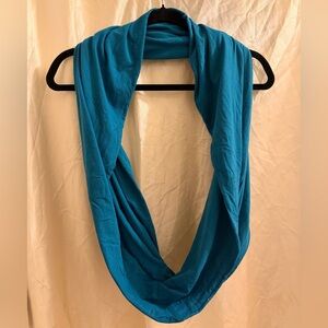 Teal Infinity Scarf